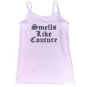 Smells like couture ribbed knit cami
